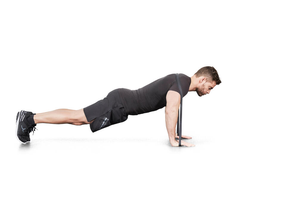 Encontraproduto.com.br - Elástico De Cross-Training Band 45 Kg Domyos - Corength