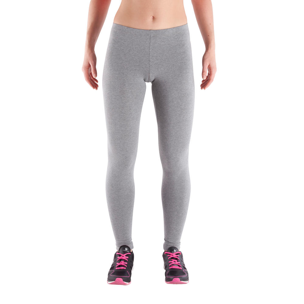 Legging Feminina Algodão de Ginástica Domyos