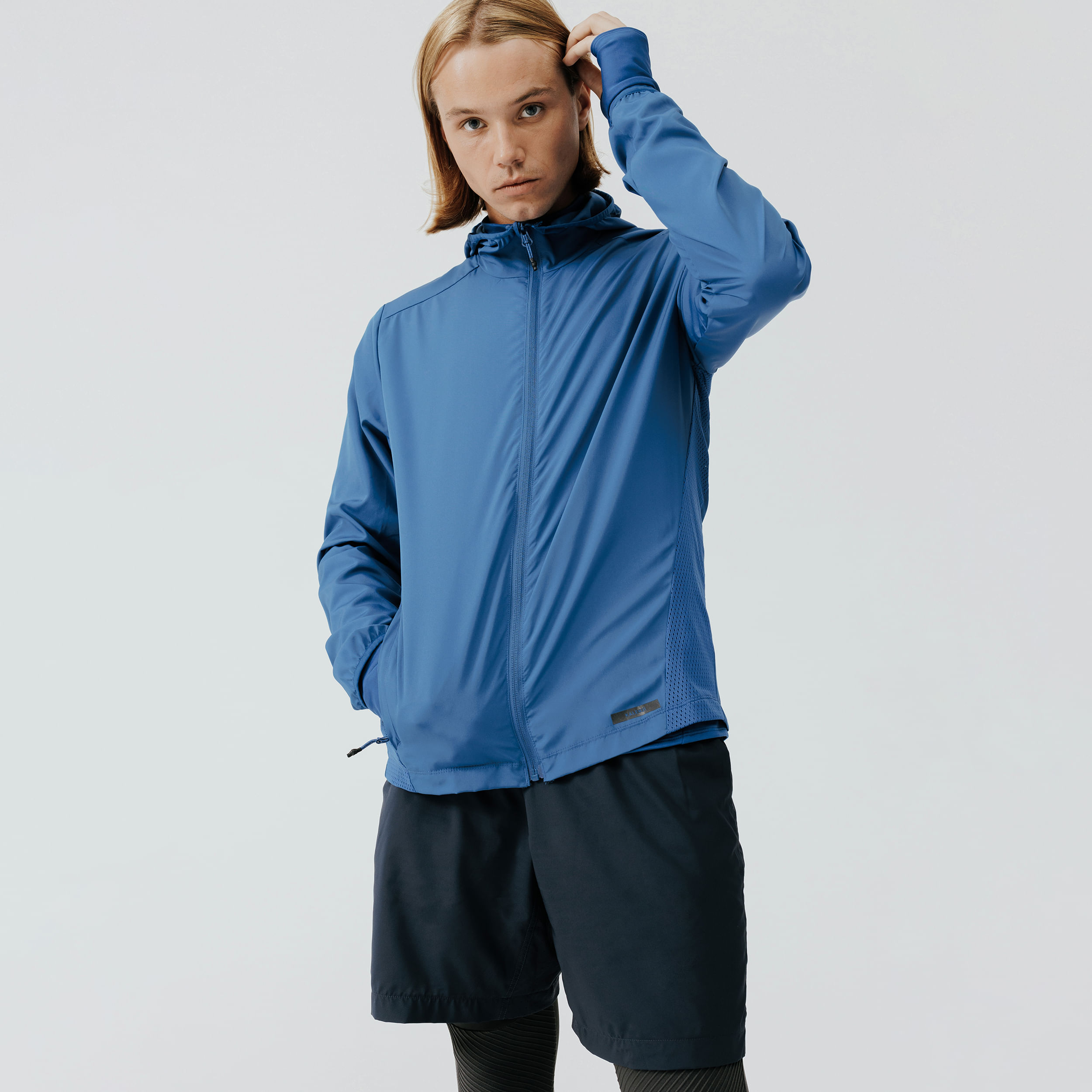 Encontraproduto.com.br - Jaqueta Masculina de Corrida Corta-Vento Kalenji
