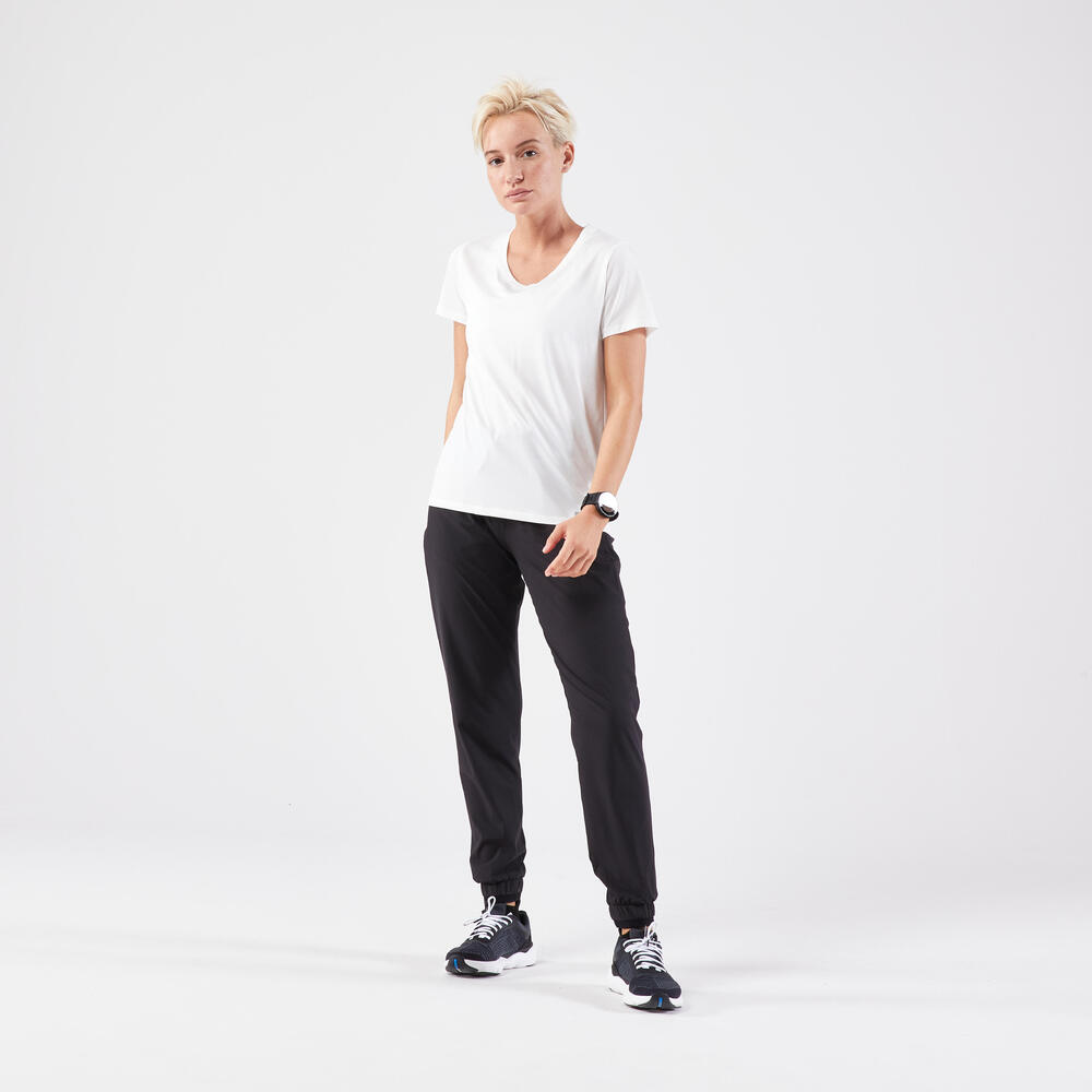 Encontraproduto.com.br - Calça Feminina de Corrida RunDry 100 Kalenji