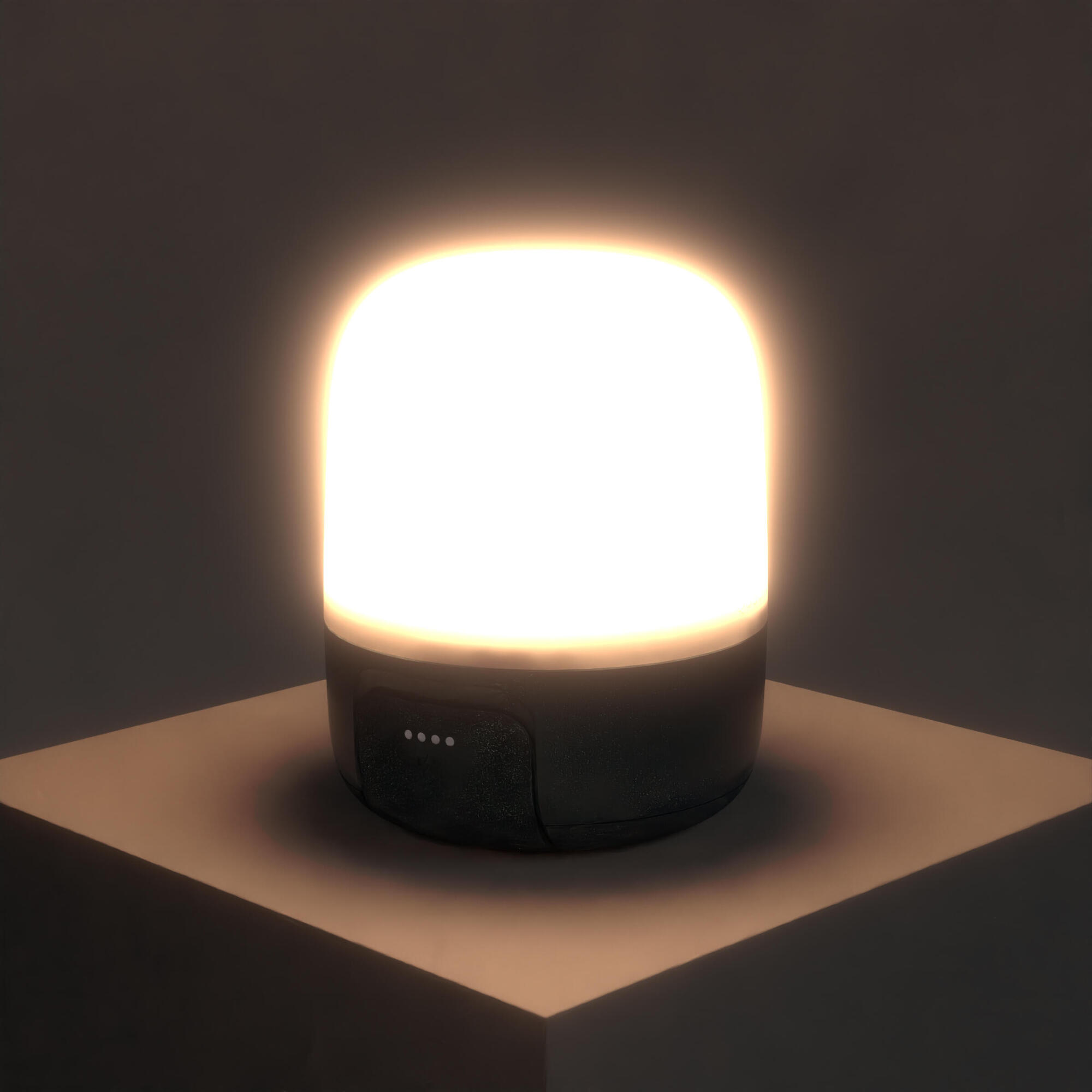 Encontraproduto.com.br - Lâmpada de camping com bateria externa BL 400 USB-C recarregável - 400 lumens