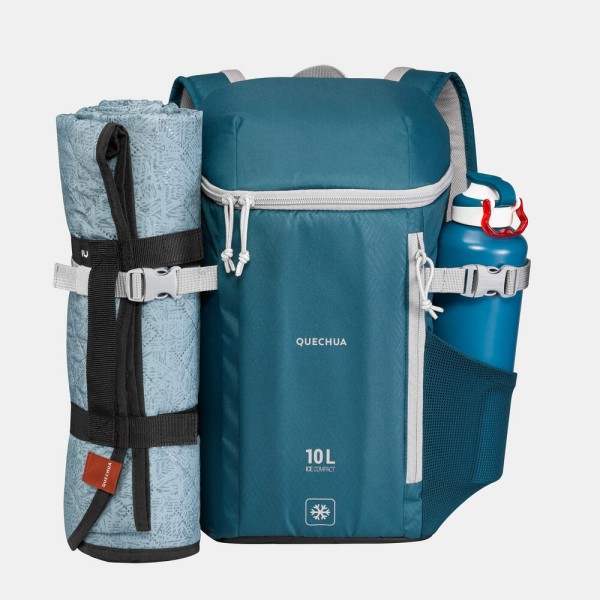 Encontraproduto.com.br - Mochila Isotérmica de Trilha Ice Compact - 10 Litros Quechua