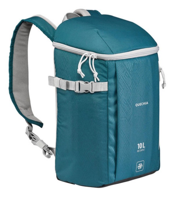 Encontraproduto.com.br - Mochila Isotérmica de Trilha Ice Compact - 10 Litros Quechua