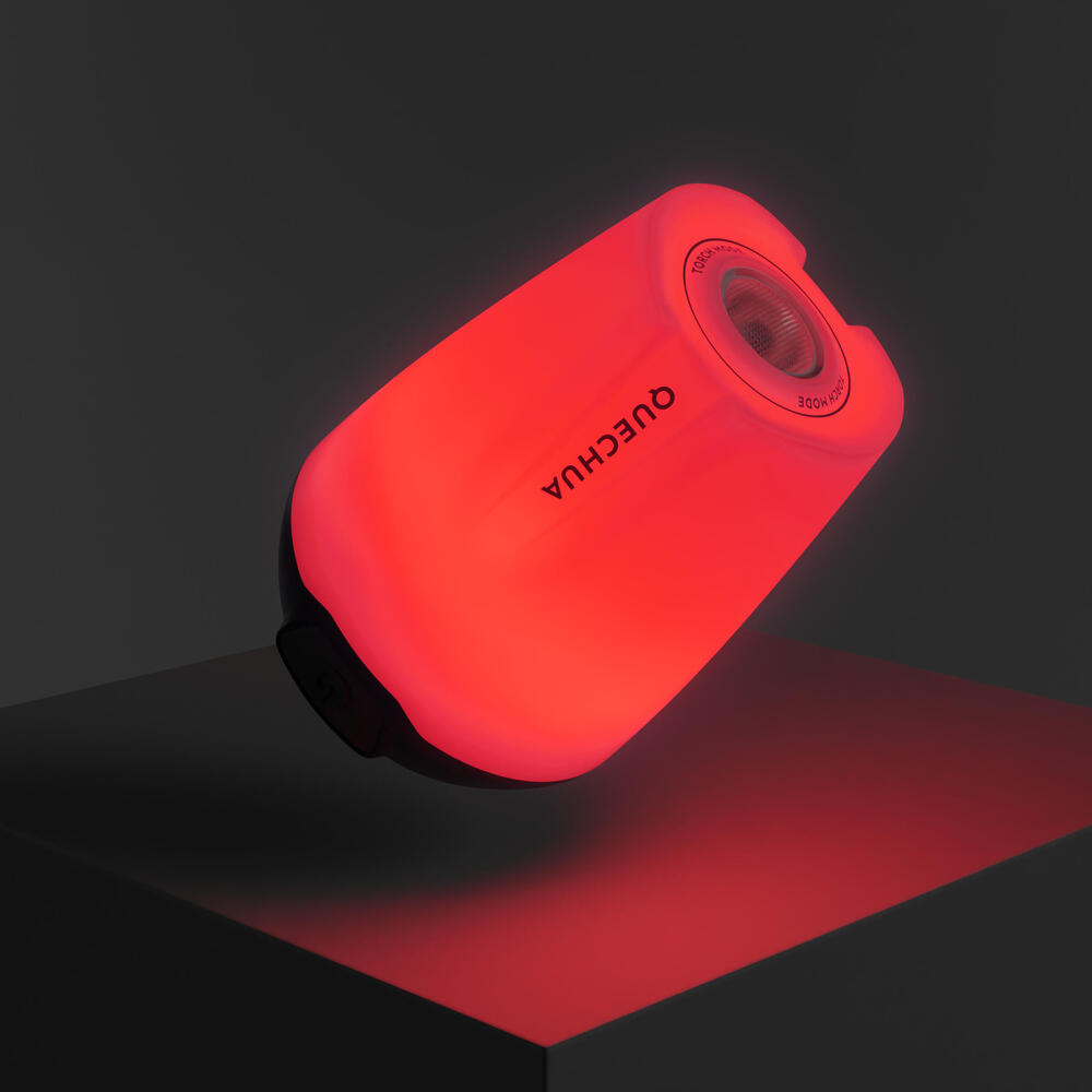 Encontraproduto.com.br - Luminária de Trilha Recarregável BL230 Lúmenes Quechua