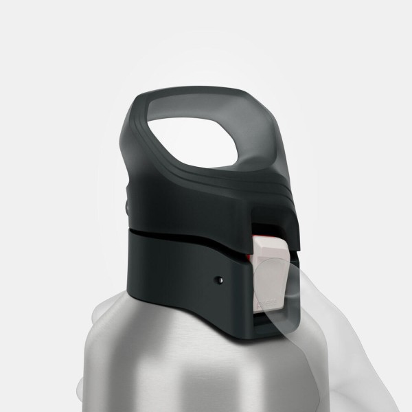 Encontraproduto.com.br - Garrafa De Trilha Isotermica Inox Mh500 800ml Quechua Cor Vermelho