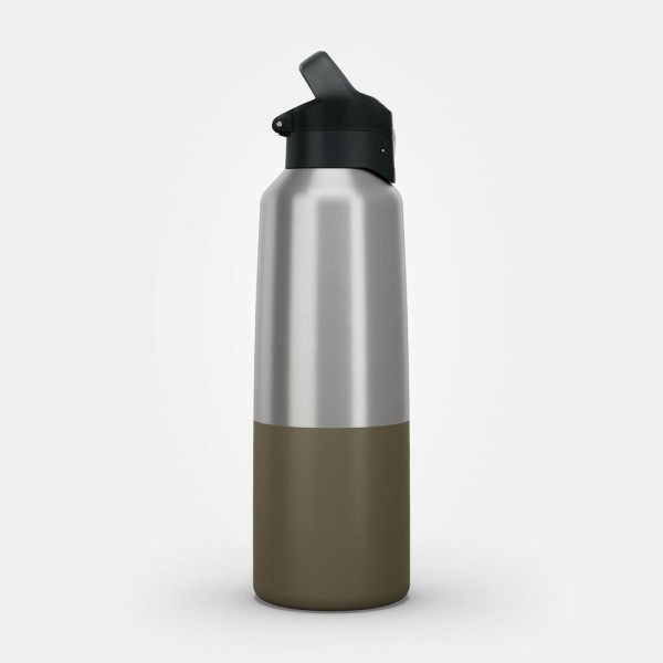 Encontraproduto.com.br - Garrafa De Trilha Isotermica Inox Mh500 800ml Quechua Cor Vermelho
