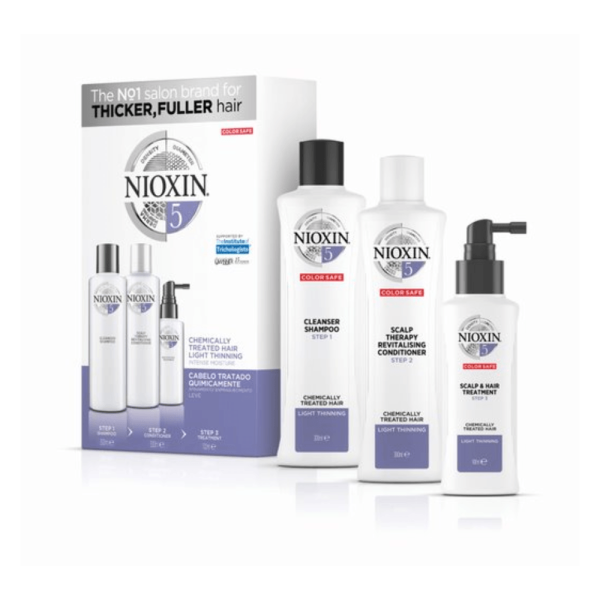 Kit de Tratamento Contra Afinamento Capilar Nioxin Loyalty Sistema 5
