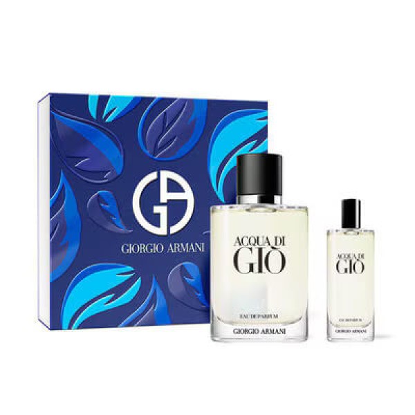 Kit Coffret Acqua Di Gio Homme EDP 100ml + Miniatura Acqua Di Gio Homme EDP 15ml - Masculino