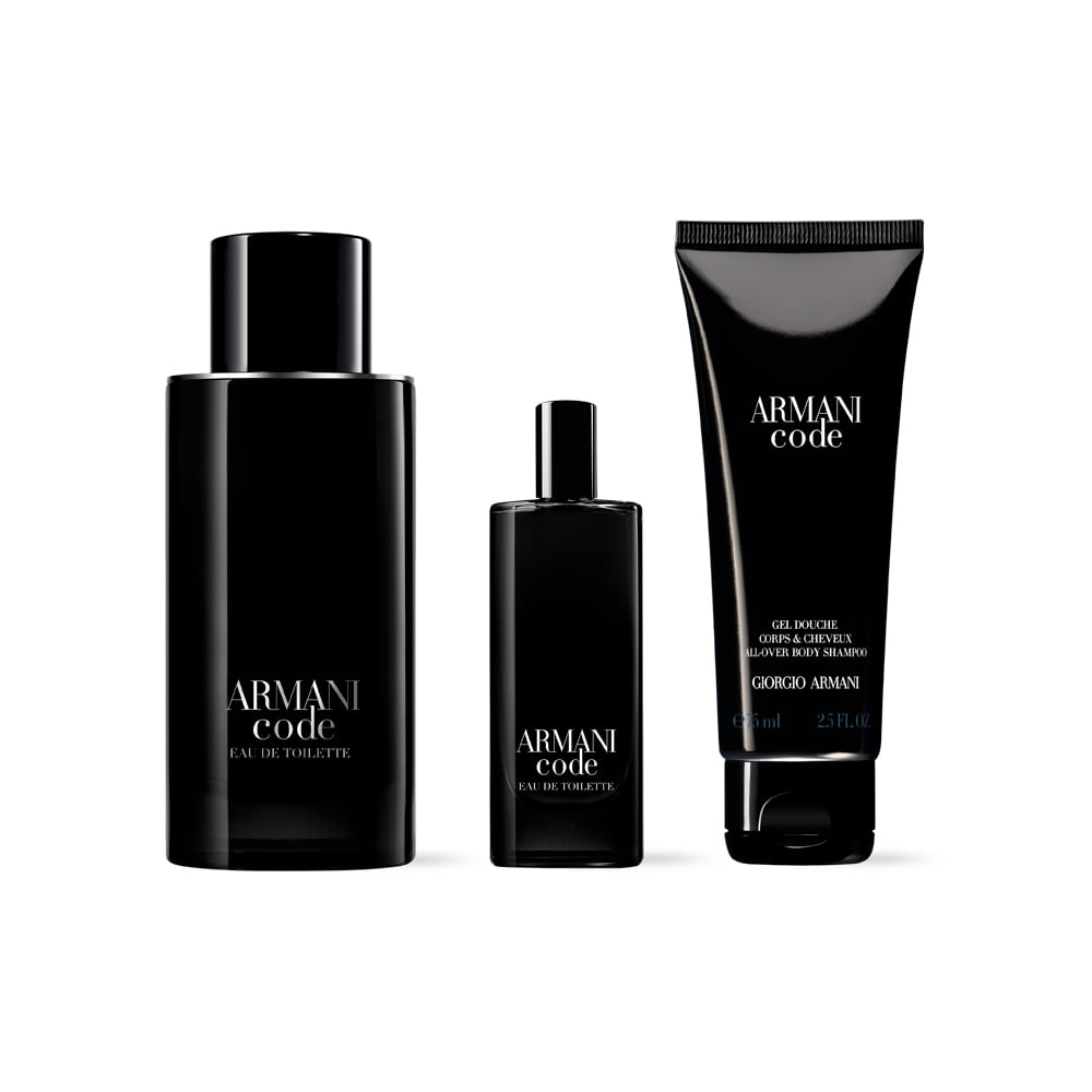 Encontraproduto.com.br - Giorgio Armani Armani Code Men Edt 125 Ml+15 Ml+sg 75 Ml Volume Unitário 125 Fl Oz