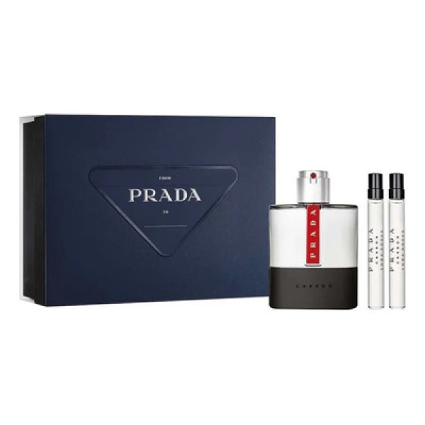 Prada Luna Rossa Carbom Coffret - Perfume Masculino - Eau de Toilette 2x10