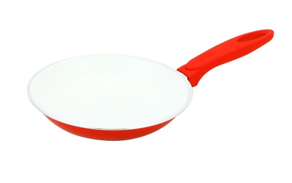 Encontraproduto.com.br - Frigideira Cerâmica Carrefour HO191476 24 cm Vermelha