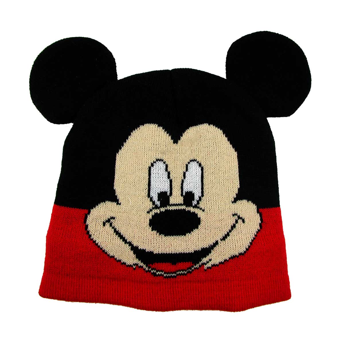 O Gorro infantil masculino Disney possui cor preta e estampa do Mickey.