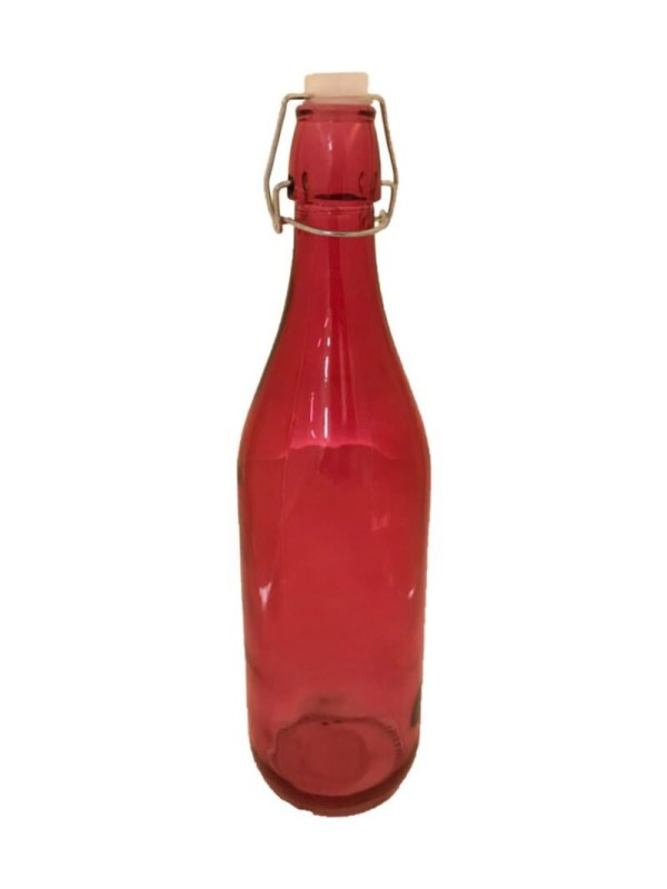 Encontraproduto.com.br - Garrafa vidro new colors Carrefour Home 1l