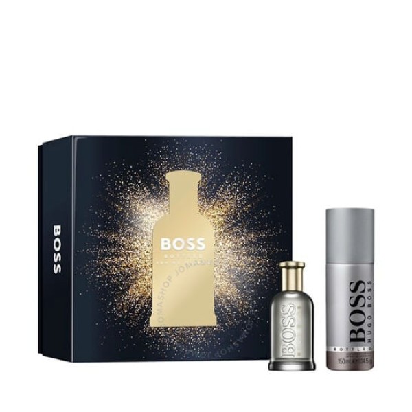 Kit Coffret Hugo Boss Bottled EDT 50ml + Desodorante 150ml Masculino