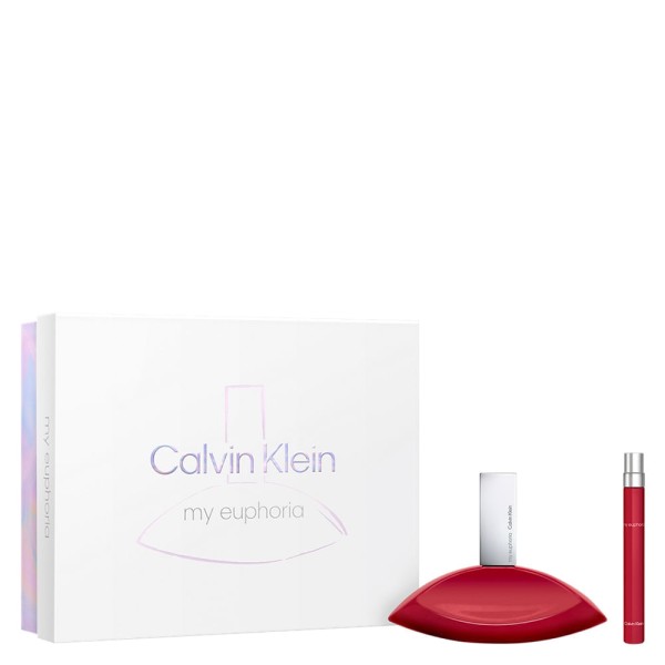 Encontraproduto.com.br - Calvin Klein Kit My Euphoria Eau de Toilette - Perfume Feminino 100ml + 10ml