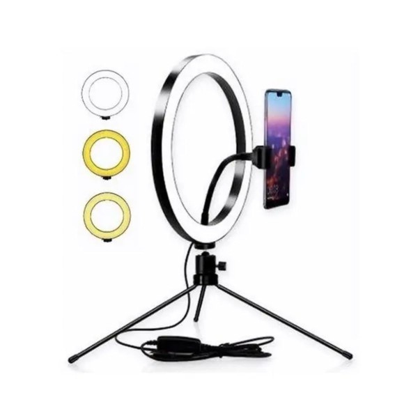 Encontraproduto.com.br - Ring Light Cretech com Suporte D30105 20 cm