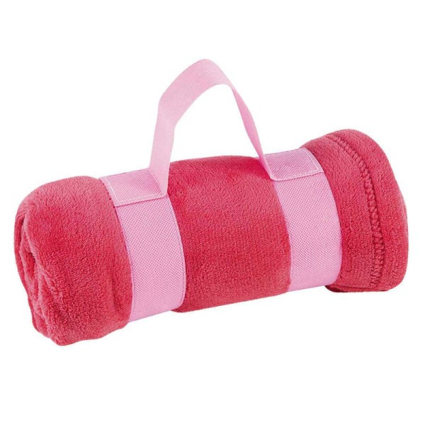 Encontraproduto.com.br - Manta Infantil Tex Rosa