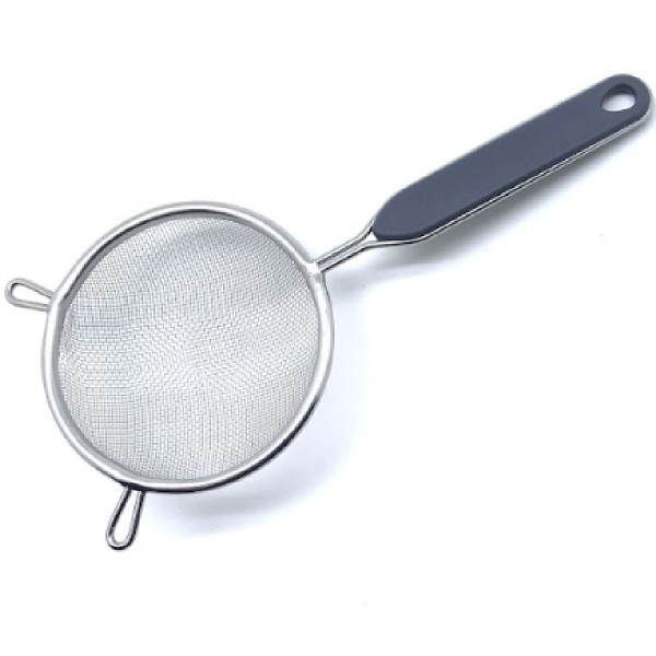 Encontraproduto.com.br - Peneira De Aço 10cm HO240861 Carrefour Cinza