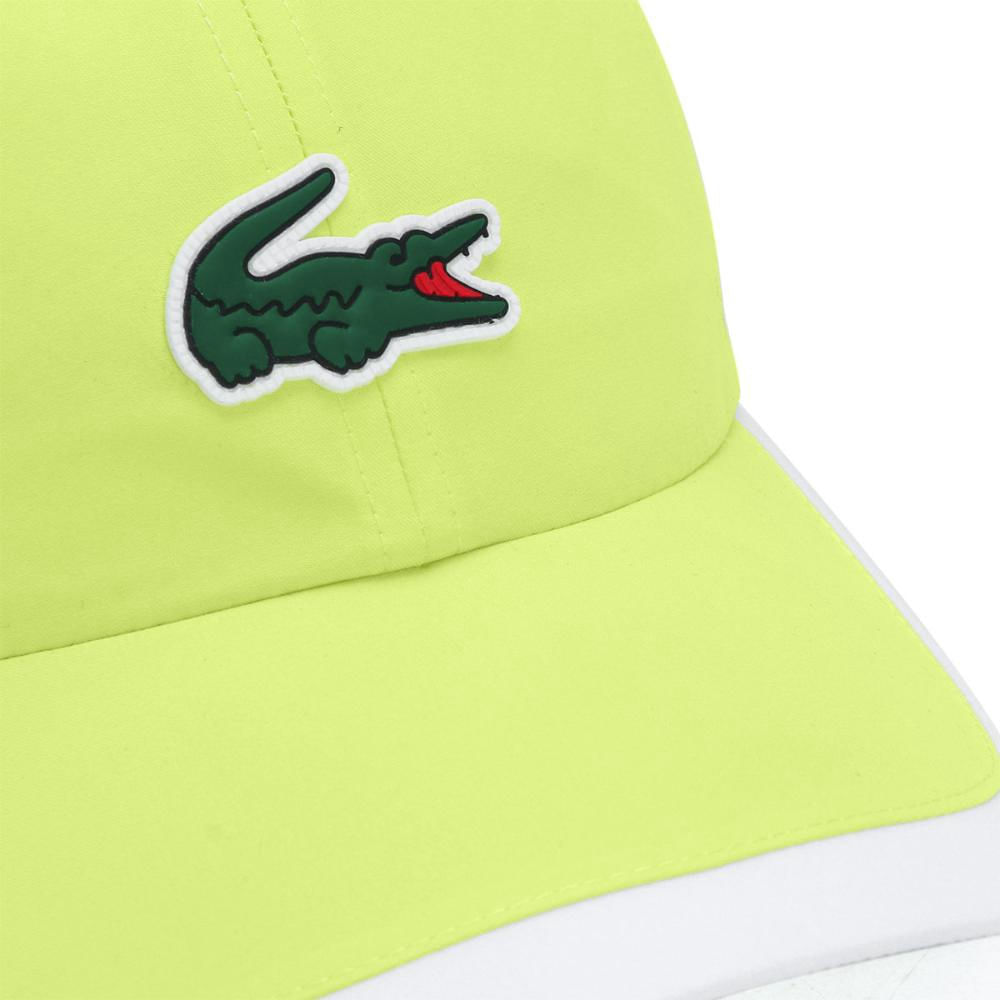 Encontraproduto.com.br - Boné Sport Amarelo - Lacoste