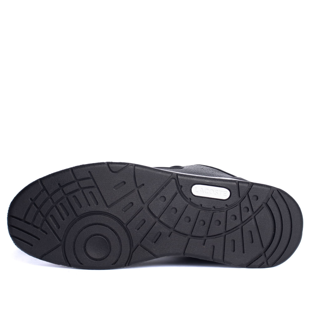 Encontraproduto.com.br - Tênis Masculino Lacoste Court Cage Preto/Branco
