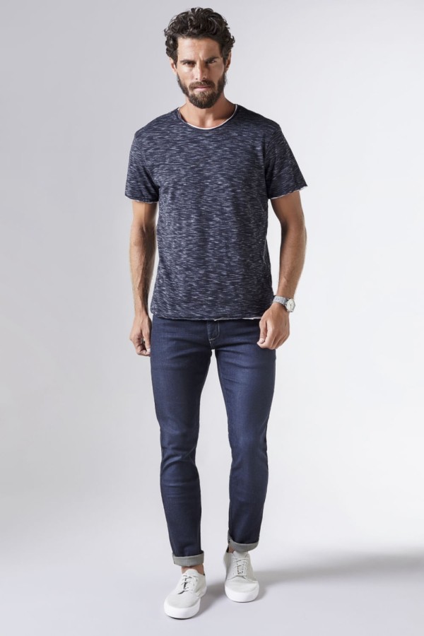 Encontraproduto.com.br - CAMISETA DUPLA FACE FIO TINTO RESERVA