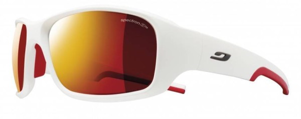 Encontraproduto.com.br - Óculos de sol Julbo STUNT SPECTRON 3CF - Branco / Vermelho