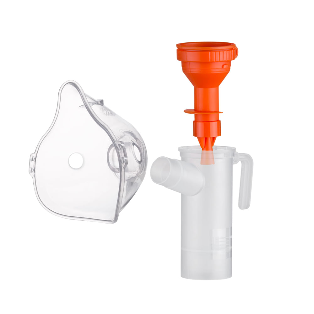 Encontraproduto.com.br - Inalador Compressor NebEasy Multilaser Saúde - HC267OUT [Reembalado]