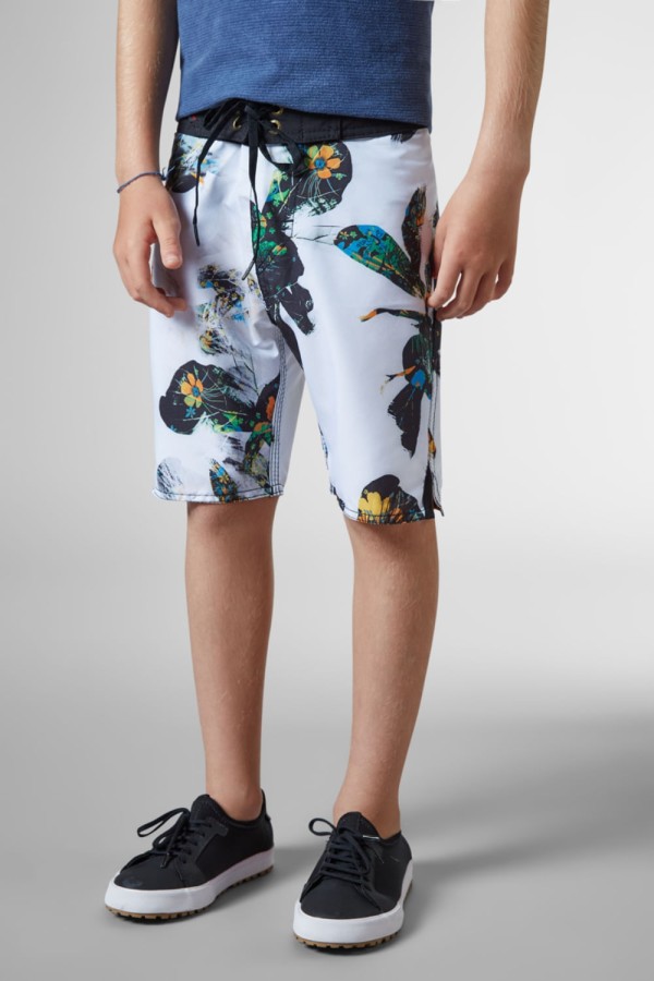 Encontraproduto.com.br - BERMUDA DE PRAIA RESERVA MINI FLORAL