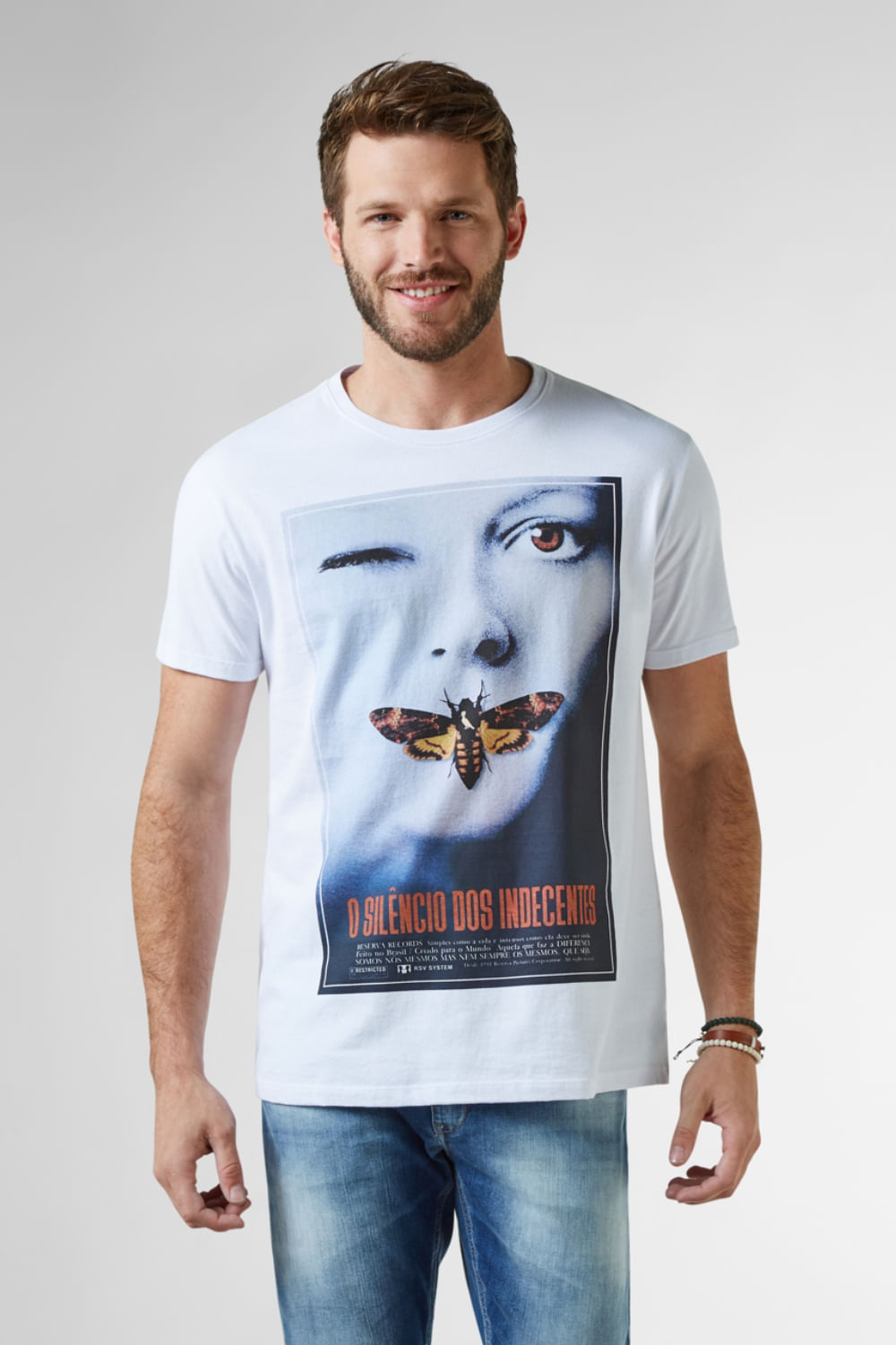 CAMISETA EST SILENCIO DOS INDECENTES