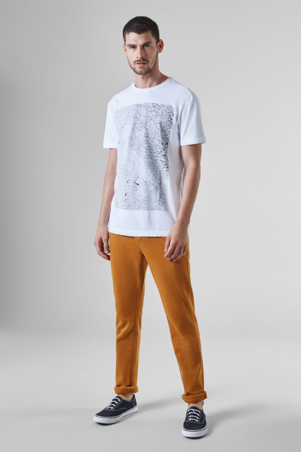Encontraproduto.com.br - CAMISETA ESTAMPADA DUPLA FACE RESERVA AREIA