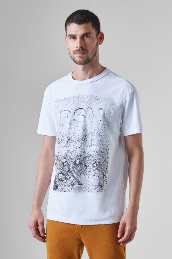 Encontraproduto.com.br - CAMISETA ESTAMPADA DUPLA FACE RESERVA AREIA