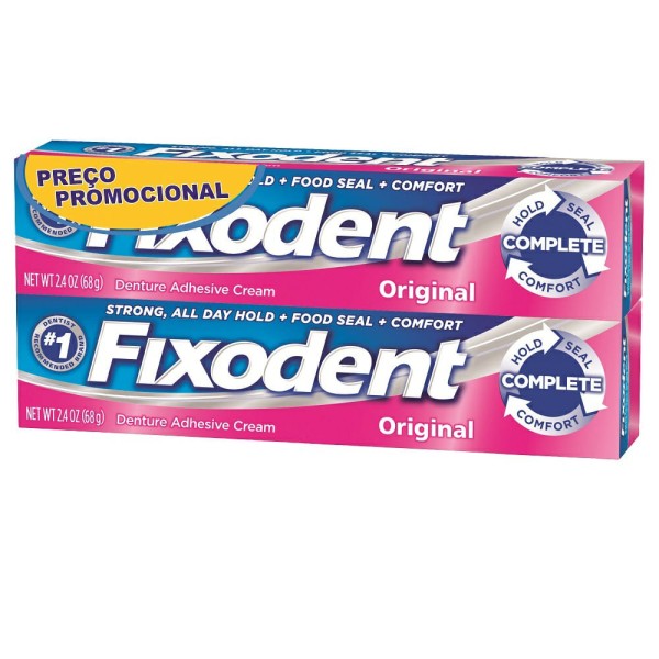 Encontraproduto.com.br - Fixodent Original 2 Unidades 50% Desconto 2º - 68g