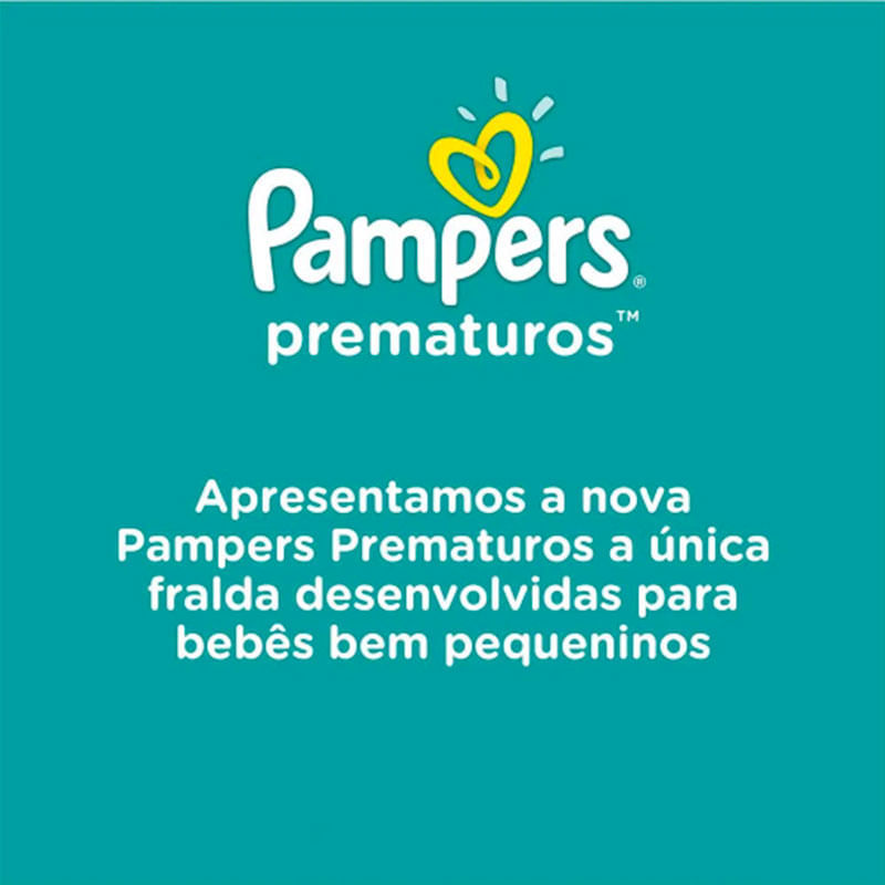 Encontraproduto.com.br - Fralda Pampers Care Prematuro 27 Unidades