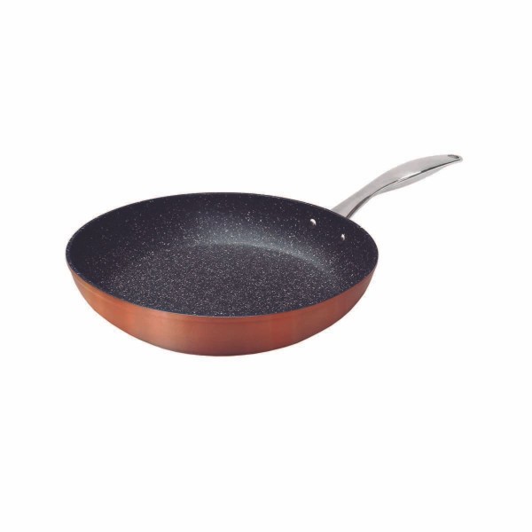 Encontraproduto.com.br - Frigideira Antiaderente Kitchen Pro Excellence PAN28CUBR Cobre Alumínio