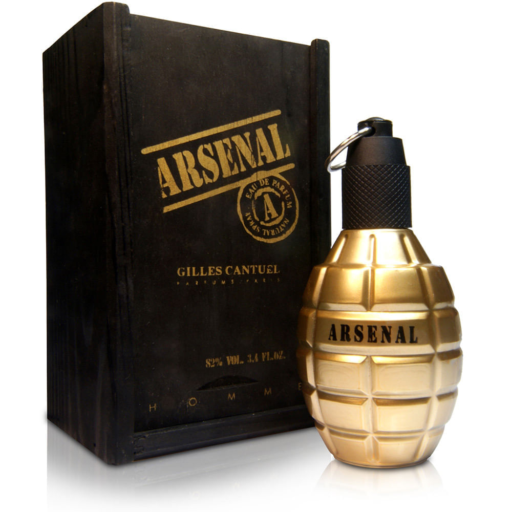 Arsenal Gold Masculino de Guilles Cantuel Eau de Parfum 100 ml