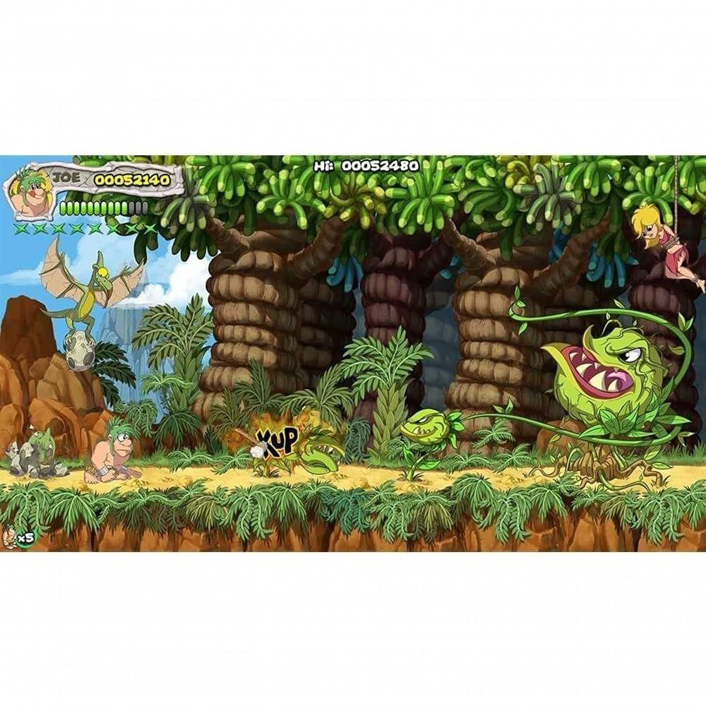 Encontraproduto.com.br - New Joe & Mac:caveman Ninja-t-rex Edition(upgrade Ps5) - Ps4