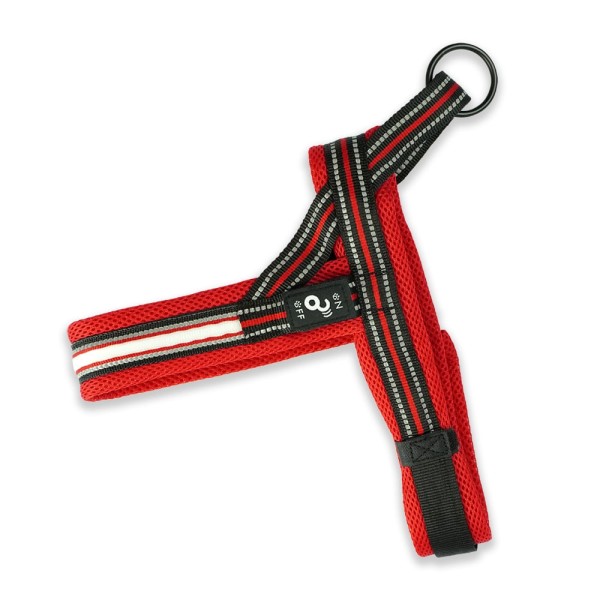 Encontraproduto.com.br - Peitoral LED 3 Funções Vermelho Tam. P Mimo - PP329OUT [Reembalado]