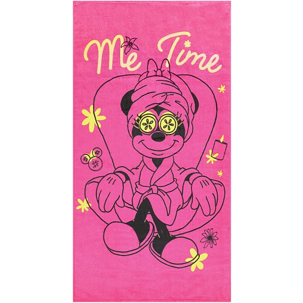 Encontraproduto.com.br - Toalha De Banho Minnie Me Time Rpt 984978