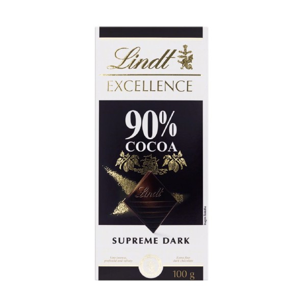 Encontraproduto.com.br - Chocolate Lindt Excel 100g 90% Cocoa