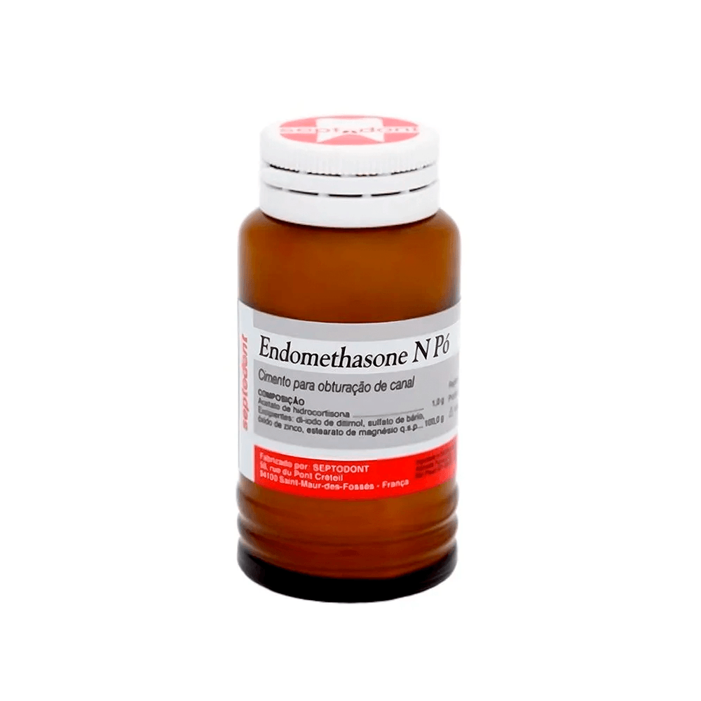 Encontraproduto.com.br - Cimento Endomethasone N 14g + Colher Dosadora - Septodonto