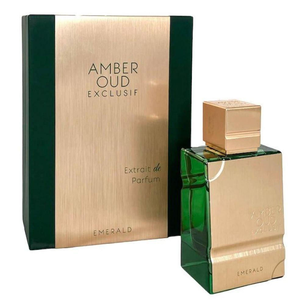 Al Haramain Amber Oud Exclusif Esmerald Extrait de Parfum - Perfume Unissex 60ml