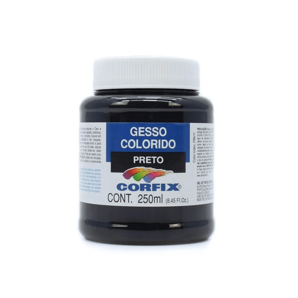 GESSO COLORIDO PRETO 250ML R.693213