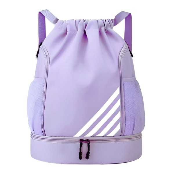 Encontraproduto.com.br - Mochila Bolsa Saco Com Cordão Esportiva Impermeável Anti Roubo Academia Treino Passeio Multiuso