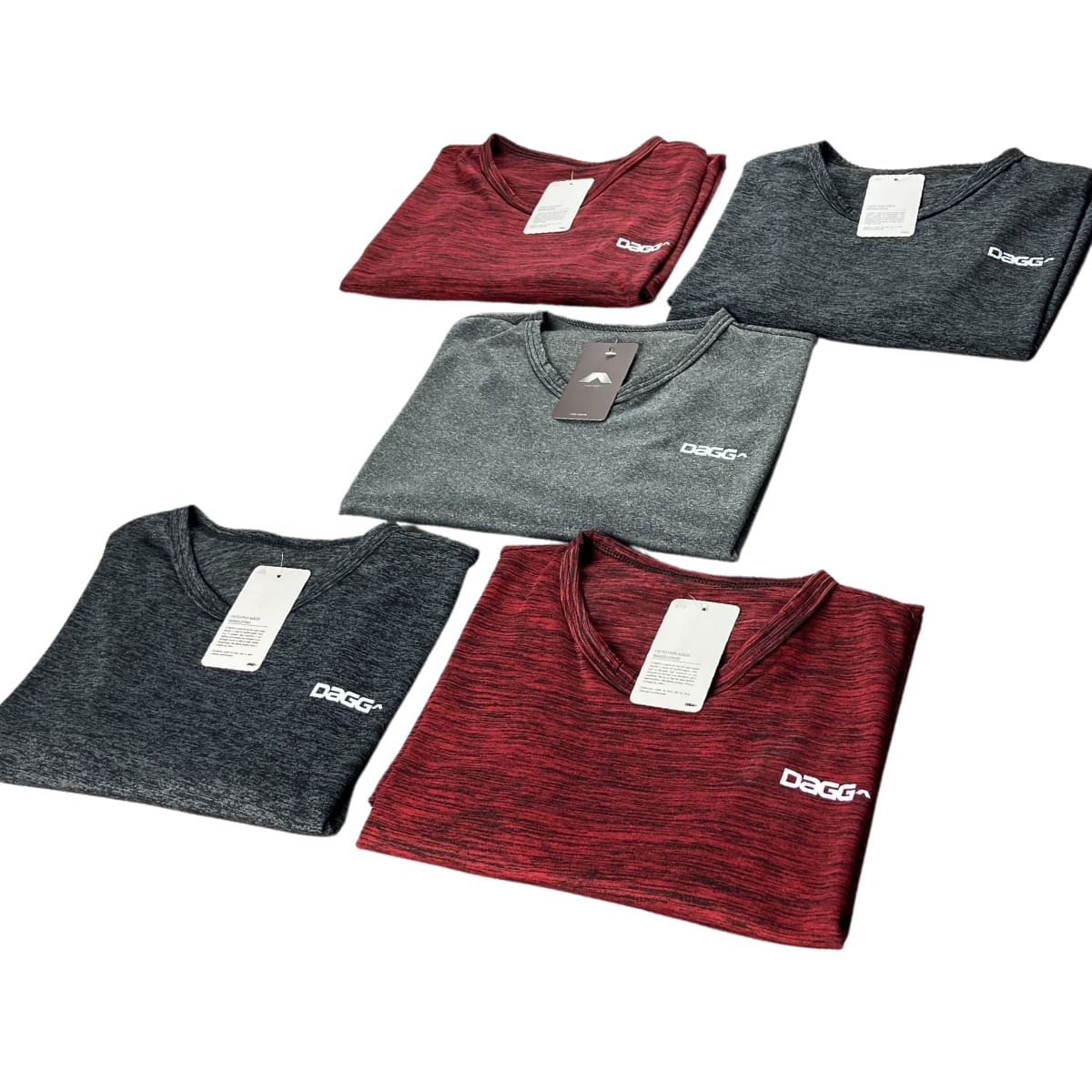 Camiseta Masculina De Treino Dagg Básica Lisa Academia Corrida Caminhada Confortável Respirável