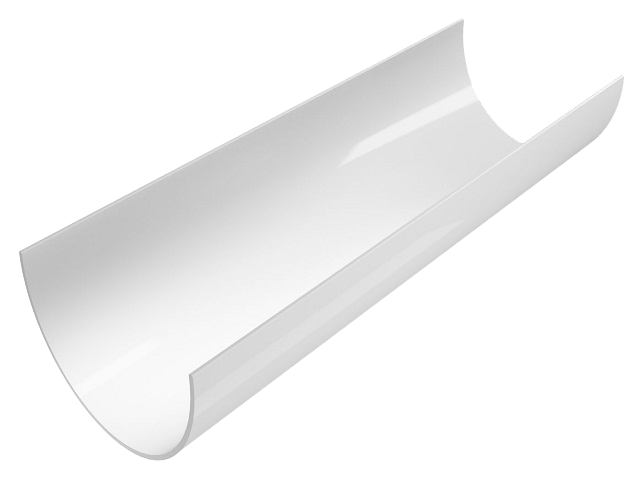 Encontraproduto.com.br - Calha Classic Em PVC Branco Odem