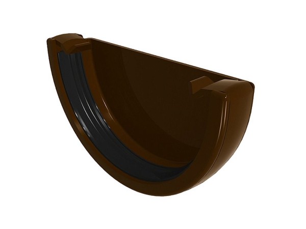 Cabeceira para Calha Classic Ref. DE430M Marrom Odem
