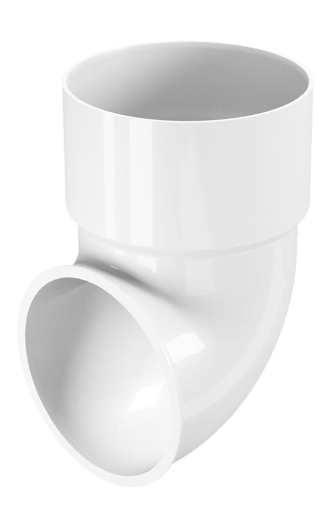 Encontraproduto.com.br - Joelho Para Calha Odem Terminal Class Branco