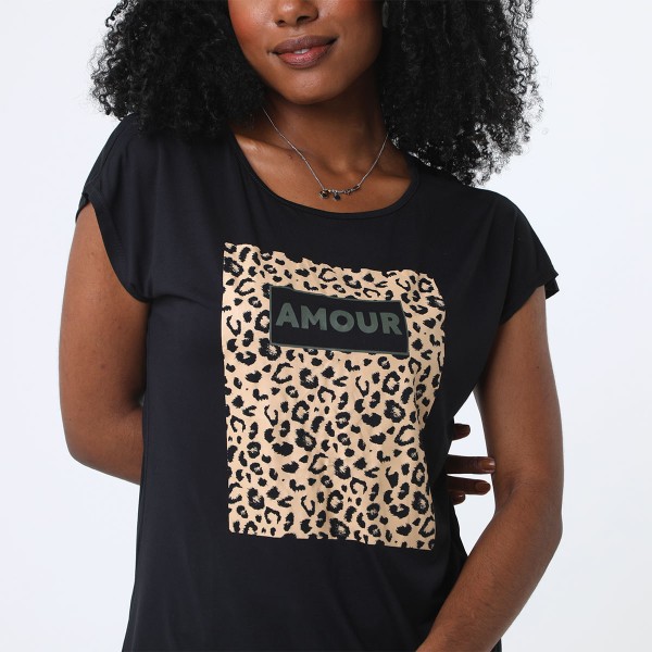Encontraproduto.com.br - Blusa Manga Curta Preto - Urbano