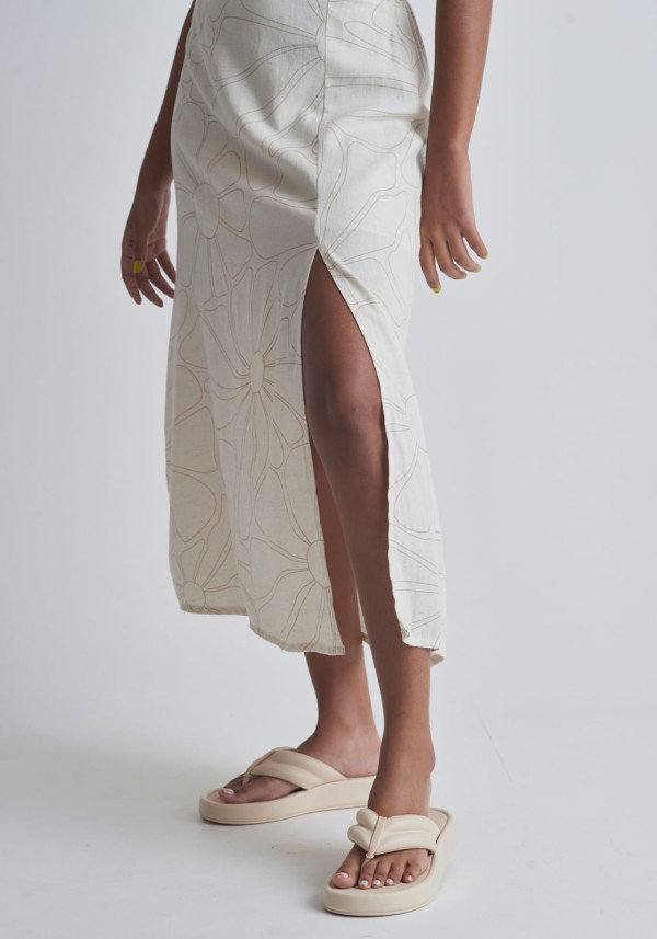 Encontraproduto.com.br - Saia Midi floral