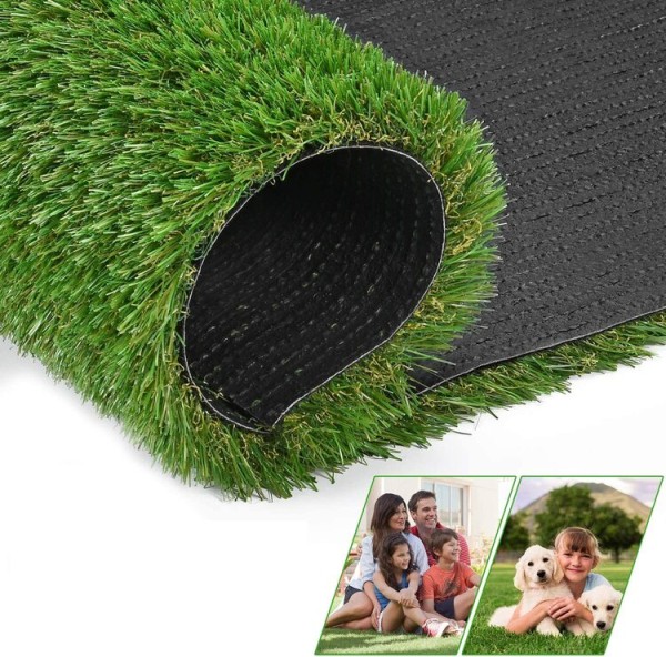 Encontraproduto.com.br - Grama Sintética Artificial 40mm com proteção UV e Anti-Fungo 2,00 x 15,00m (30m²)